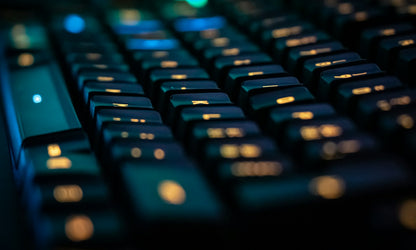Atlas keyboard top-down view with number pad